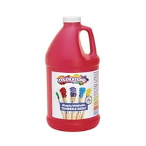 Colorations 1/2 Gallon Red Simply Washable Tempera Paint (Item # HGWSTRE)