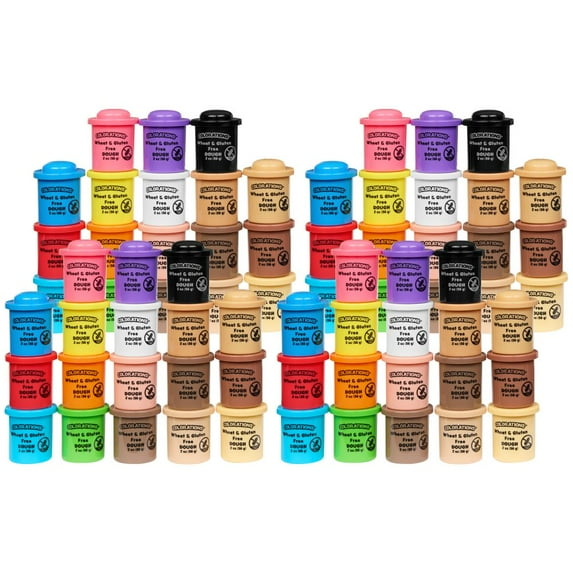 Colorations Colors Like Me 72 Wheat & Gluten Free Variety Pack, 18 Colors, 2oz Each