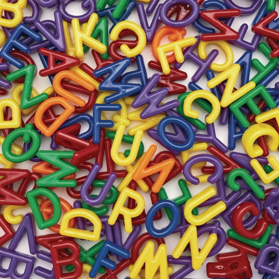 Colorations Big Letter Beads - 300 Pieces