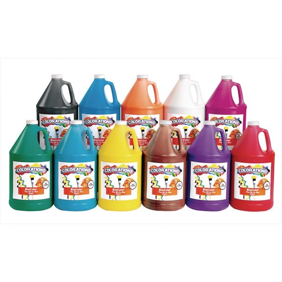 Colorations BioColor The All-in-One Paint - Set of 11, Gallon