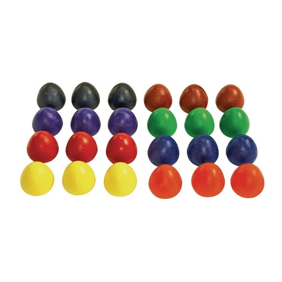 Colorations Chubby Crayon Eggs - Set of 24