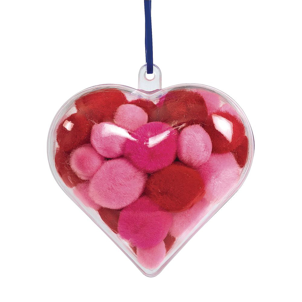 Clear Acrylic Crystal Heart Ornaments Hanging - Temu