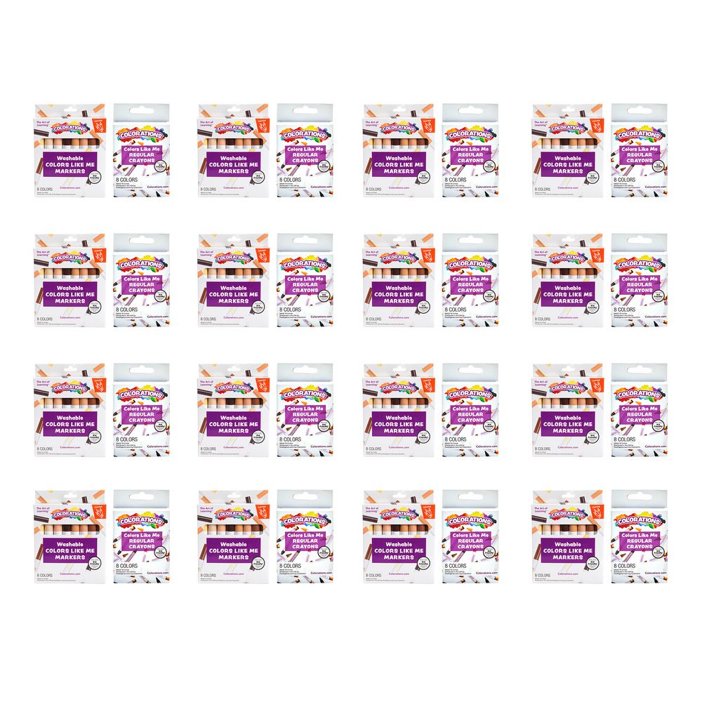 Colorations Colors Like Me Markers & Crayons - 12 Sets
