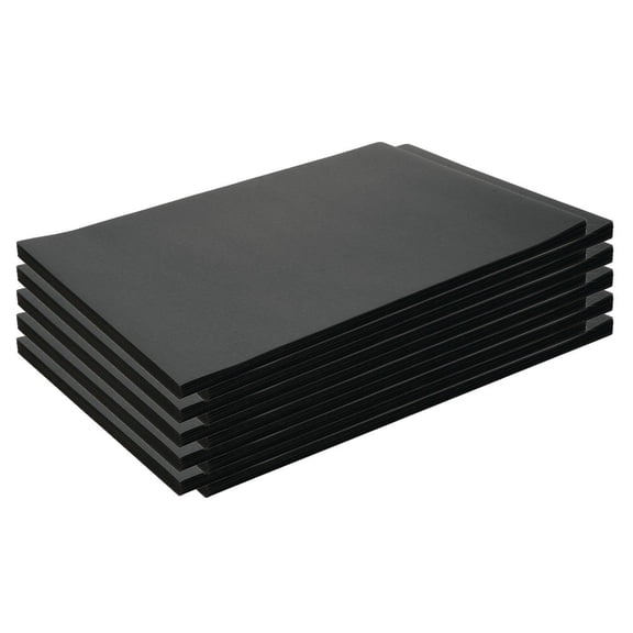 Colorations Construction Paper, Black, 12" x 18" - 500 Sheets