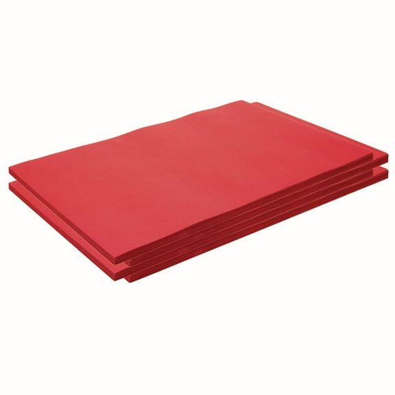 Colorations Construction Paper, Holiday Red - 12" x 18", 200 Sheets