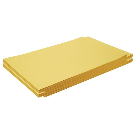 Colorations Construction Paper, Yellow, 12" x 18", 200 Sheets