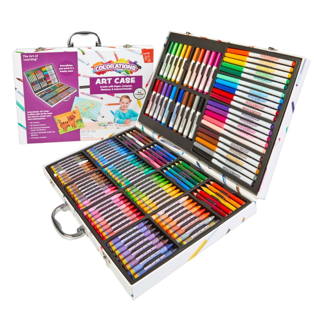 Colorations Creative Artist Case- 150 pieces