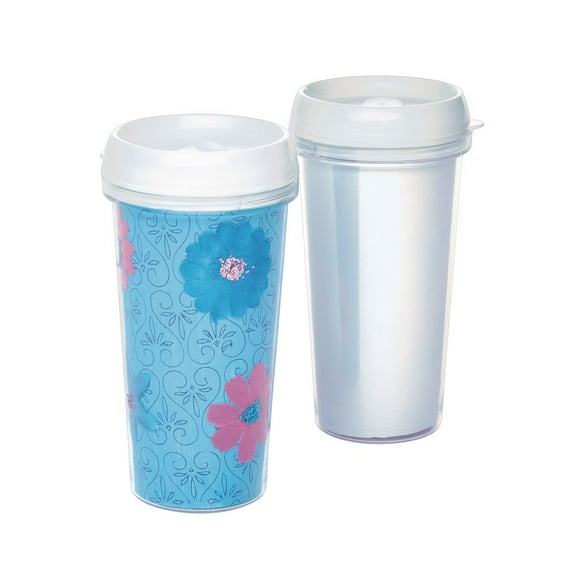 Colorations Decorate Your Own Travel Mugs - Set of 24