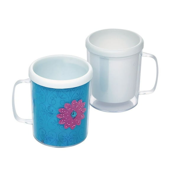 Colorations Design Your Own Decorative Mugs - Set of 12