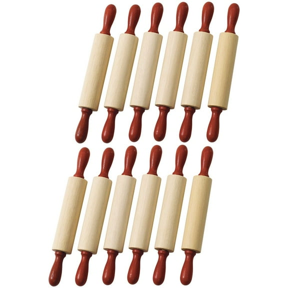 Colorations Dough Rolling Pins - Set of 12
