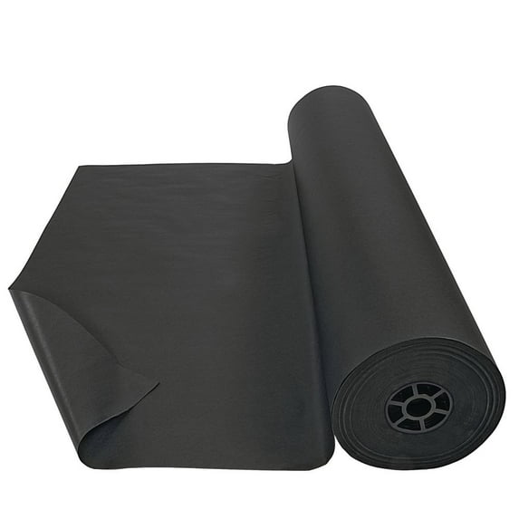 Colorations Dual Surface Paper Roll - Black 36\" x 1000'