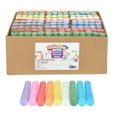 thumbnail image 1 of Colorations DustLite Washable Sidewalk Chalk ? Classroom Value Pack 126 pieces, 1 of 3