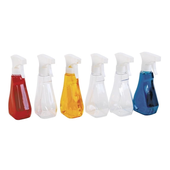 Colorations E-Z Pull Extra Large Clear Trigger Sprayers, 10-1/2 fl oz. - Set of 6