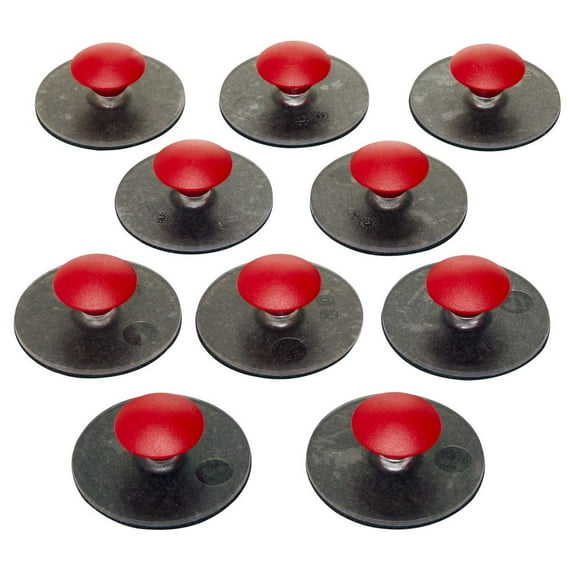 Colorations Easy-Grip Erasers - Set of 10