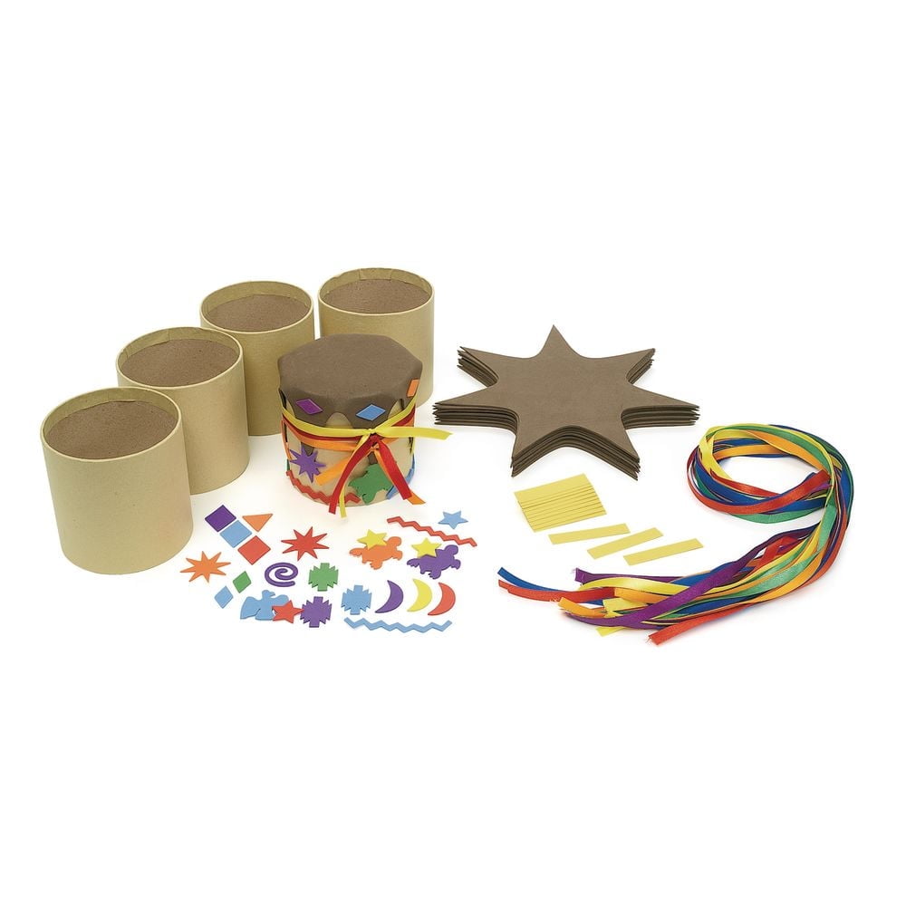 Colorations Easy-to-Make Drum Kit - Kit for 12
