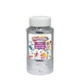 thumbnail image 1 of Colorations Extra-Safe Plastic Glitter, Silver - 1 lb., 1 of 6