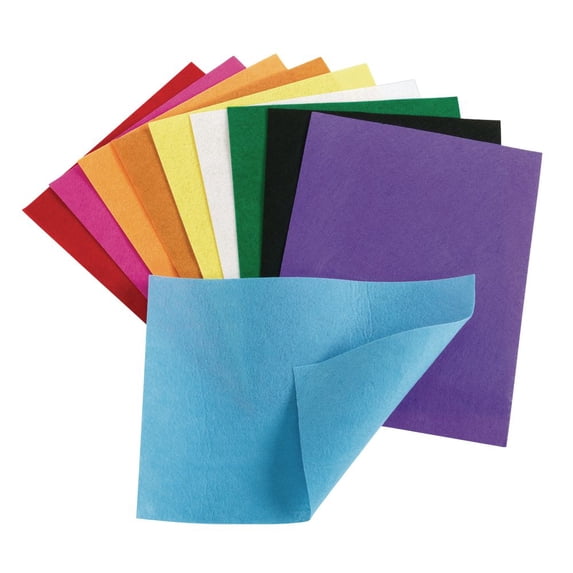 Colorations Felt Sheets - 10 Colors