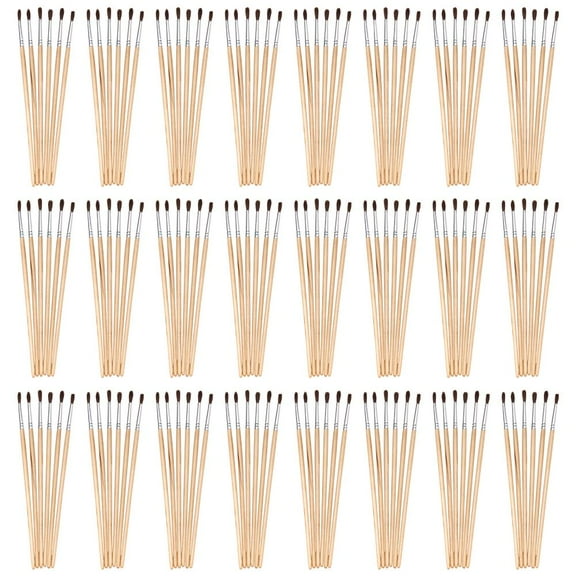 Colorations Fine Paint Brushes EA 6 Brushes, 24 Sets