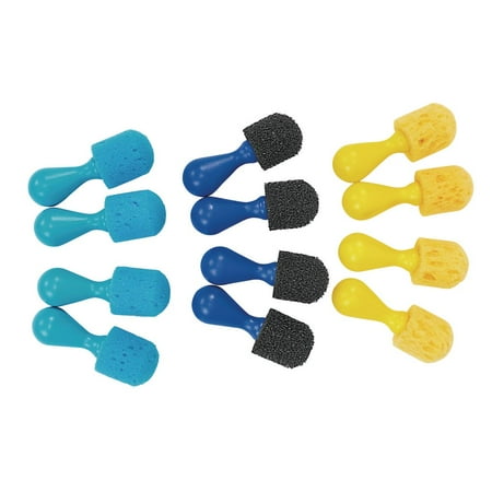 Colorations Foam Painting Dabbers - Set of 12