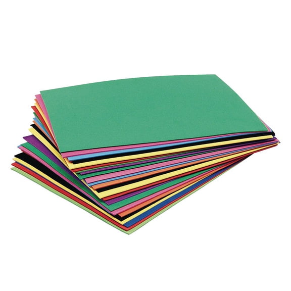 Colorations Foam Sheets - 30 Pieces, 9" x 12"