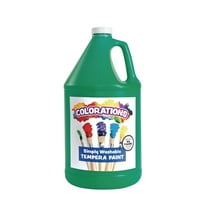 Colorations Gallon of Green Simply Washable Tempera Paint
