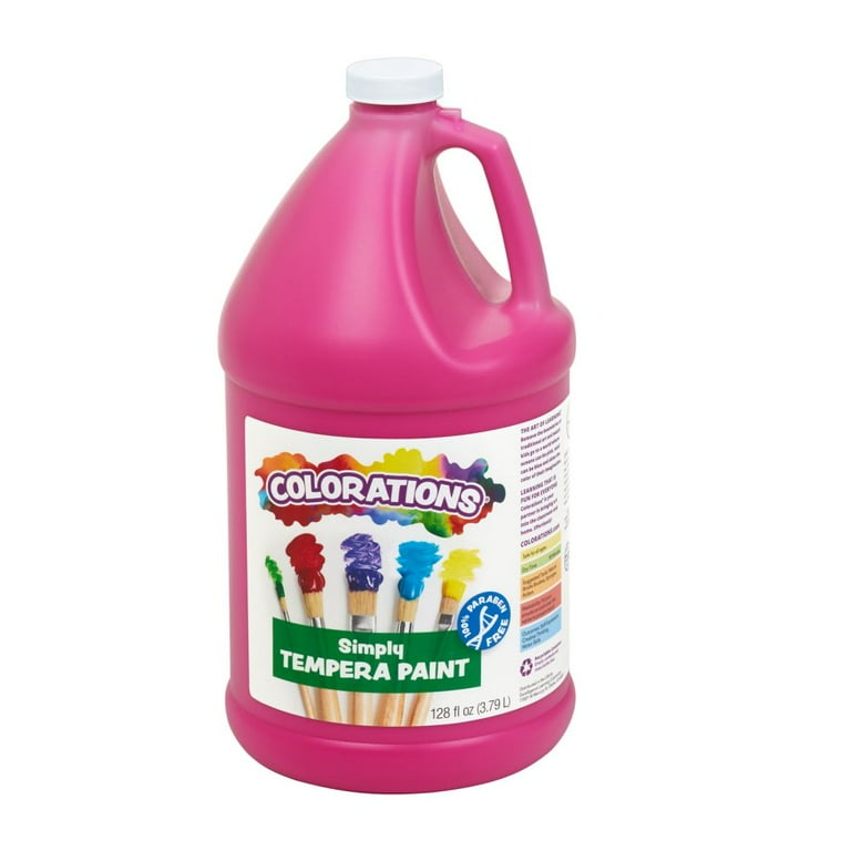 Washable Paint, Magenta, 1 gal Bottle Washable Paint, Magenta, 1 gal Bottle