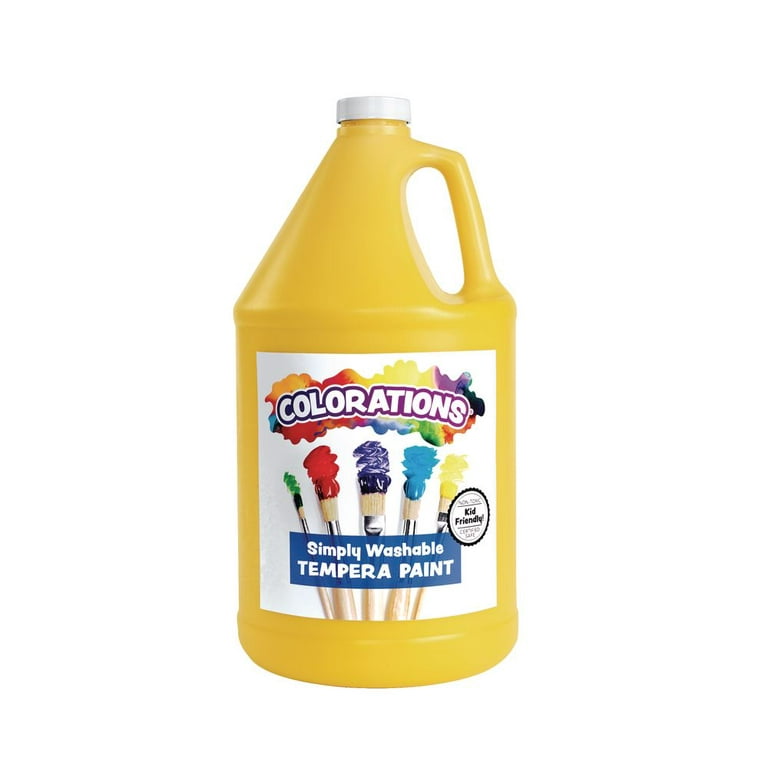 Colorations Gallon of Yellow Simply Washable Tempera Paint