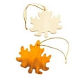 thumbnail image 1 of Colorations Hanging Wood Leaves - Set of 12, 1 of 3