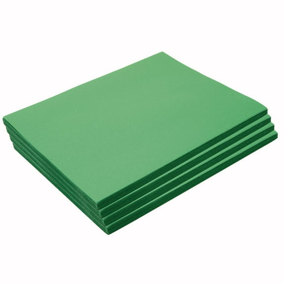 Colorations Heavyweight Holiday Green Construction Paper - 9" x 12", 200 Sheets