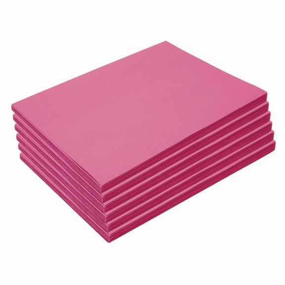 Colorations Heavyweight Hot Pink Construction Paper, 9" x 12" - 300 Sheets