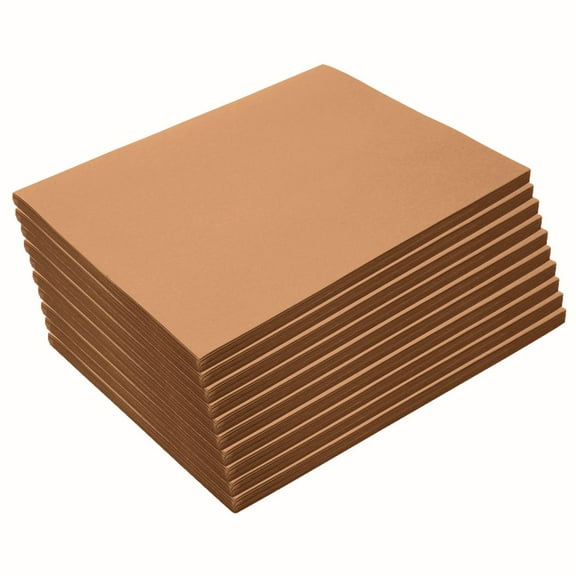 Colorations Heavyweight Light Brown Construction Paper, 9" x 12" - 500 Sheets