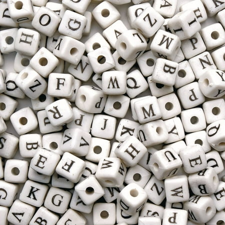 Colorations Jumbo Alphabet Beads - 260 Pieces
