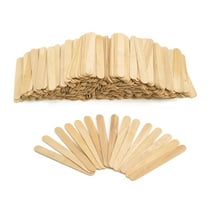 Colorations Large Wood Craft Sticks - 500 Pieces