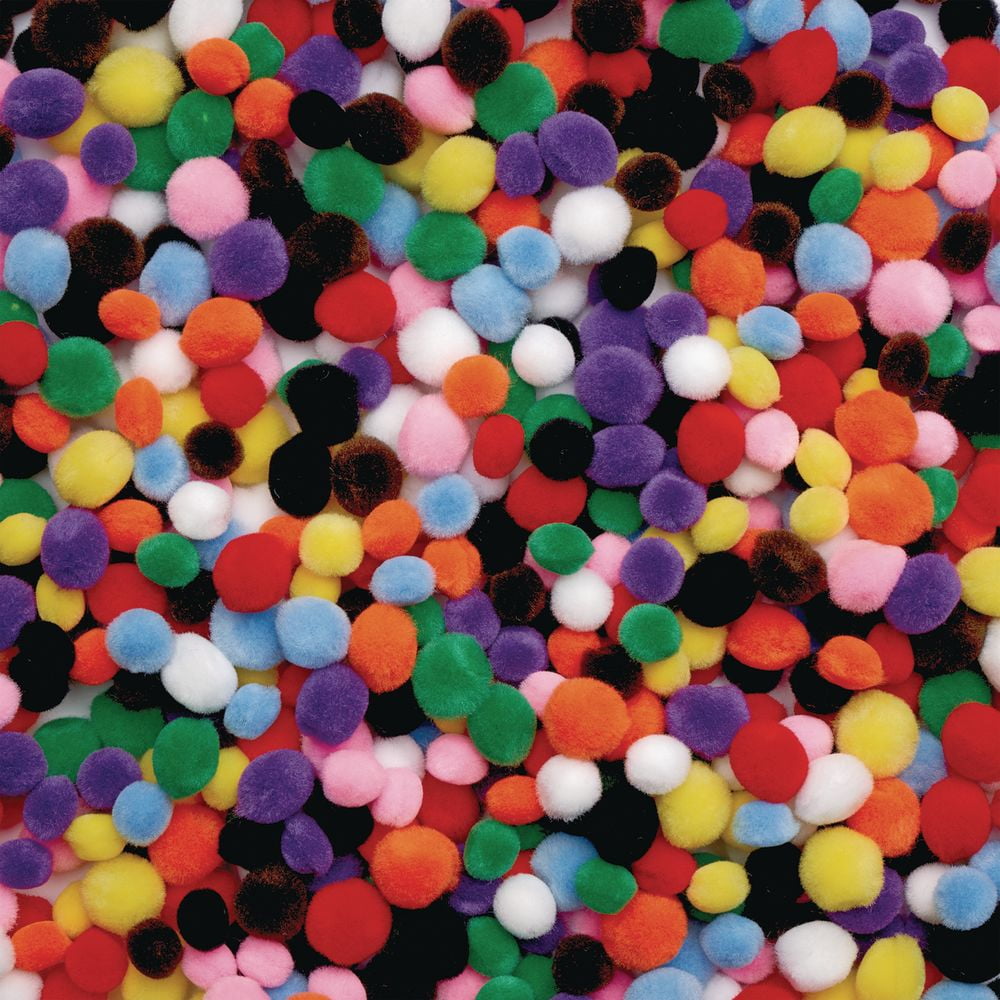 Colorations Mini Pom-Poms - 450 Pieces