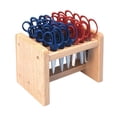 thumbnail image 1 of Colorations Natural Wood Scissor Rack, 1 of 2