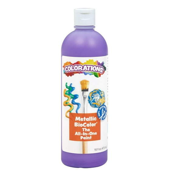 Colorations Paraben-Free Metallic BioColor- Purple, 16 oz.