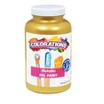 thumbnail image 1 of Colorations Paraben-Free Metallic Gel Paint, Gold - 16 oz., 1 of 5
