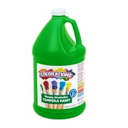 Colorations Paraben-Free Simply Washable Tempera Paint- Green, 1 Gallon