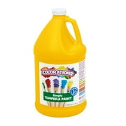 Colorations Paraben-Free Simply Tempera Paint - Yellow, 1 Gallon