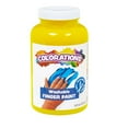 thumbnail image 1 of Colorations Paraben-Free Washable Finger Paint, Yellow - 16 oz., 1 of 3