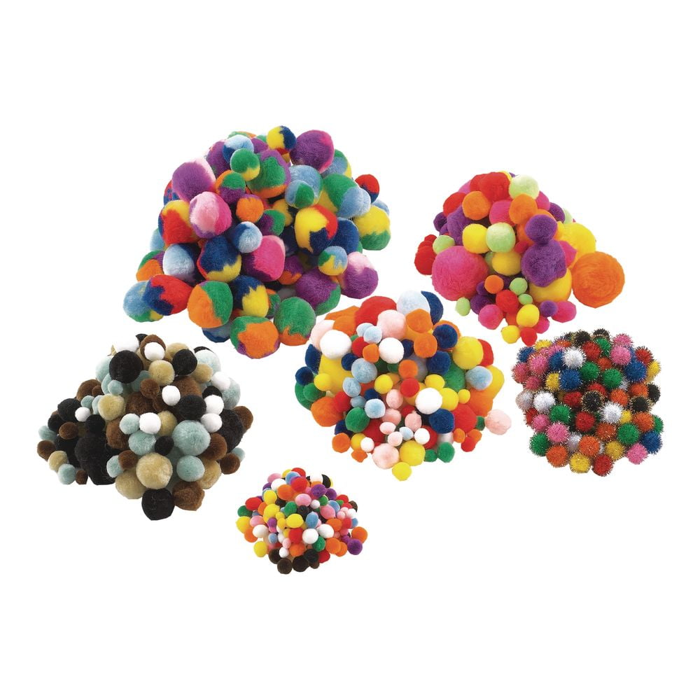 Colorations Pom-Pom Classroom Value Pack - 700 Pieces