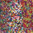 thumbnail image 1 of Colorations Pony Beads, 3 lbs. Glitter, Regular, Metallic, 5000+ beads, Resealable Stand-Up Storage, Accent Beads, Hair Accessory, Slime, Stringing, Learn, Teachers, Kids, Arts & Craf (Item # ALLPONY), 1 of 2