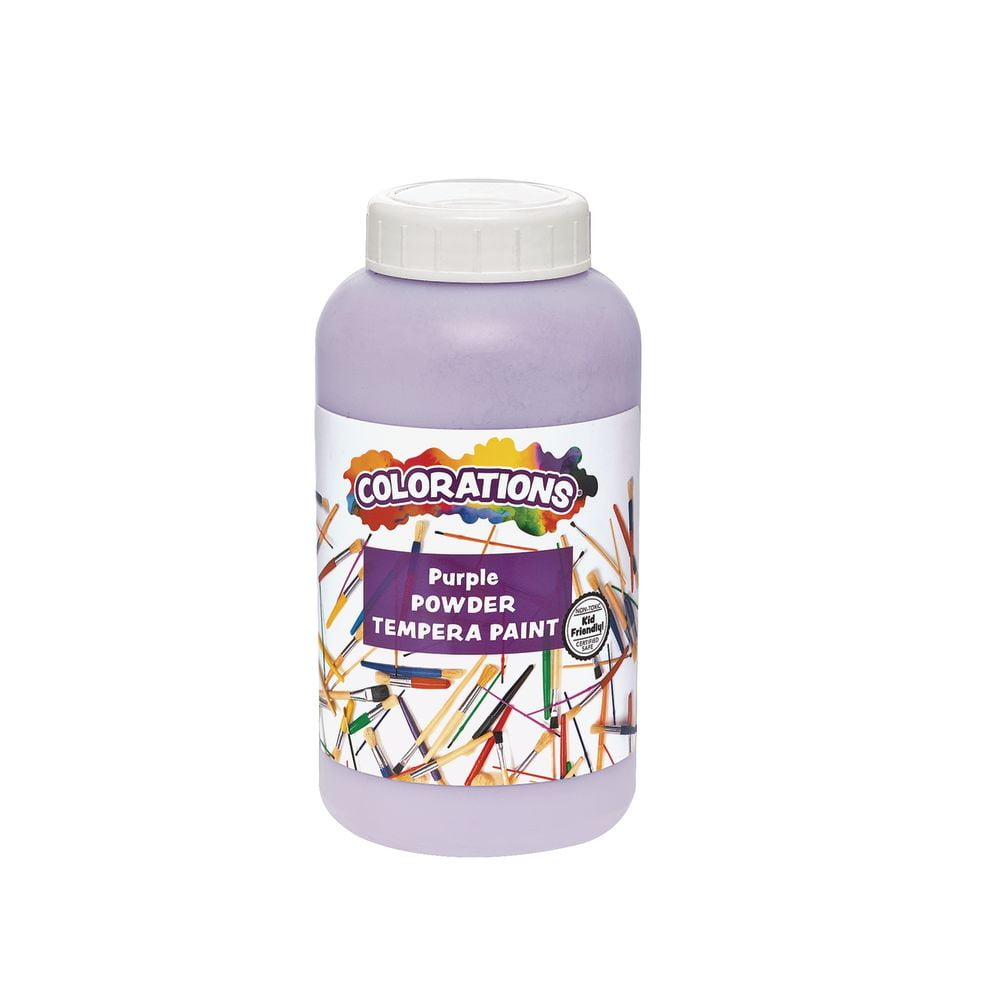 Colorations Powder Tempera, Purple - 1 lb. - Walmart.com
