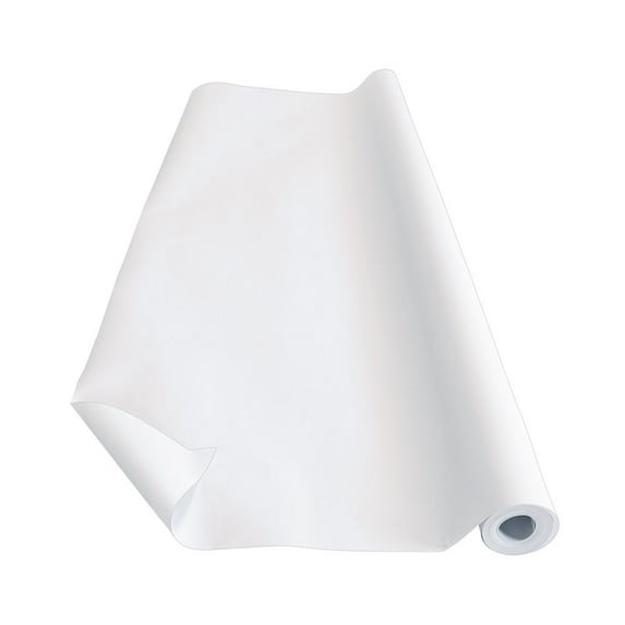 Colorations Prima-Color Fade-Resistant Paper Roll - White 48