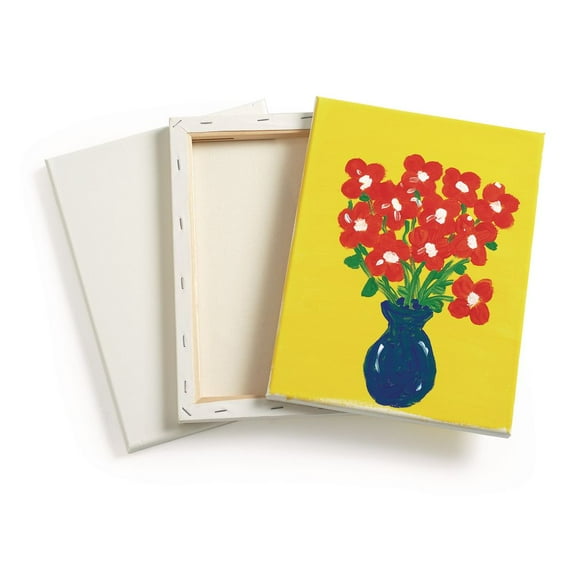 Colorations Real Stretched Canvas - Set of 6