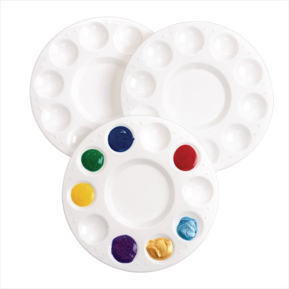 Colorations Round Palettes, Set of 3
