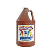 Colorations Simply Tempera Paint, Brown - 1 Gallon