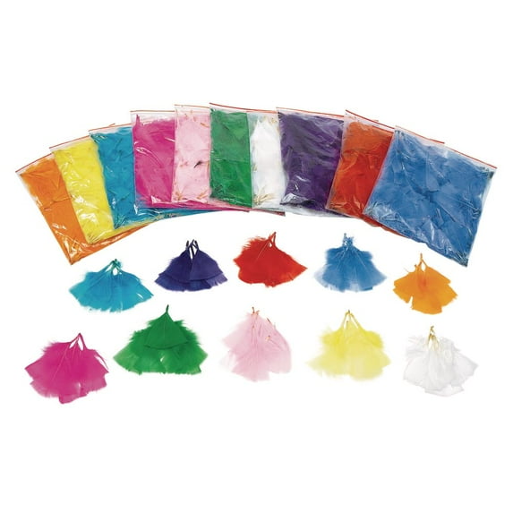 Colorations Solid Color Feather Pack - 5 oz.