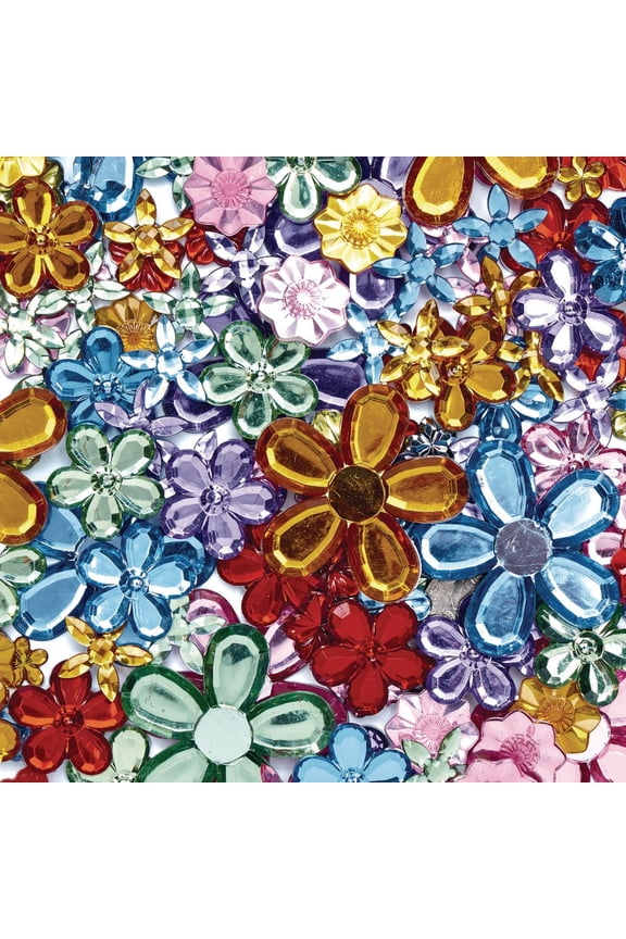 Sparkling Flower Jewels - 300 Pieces