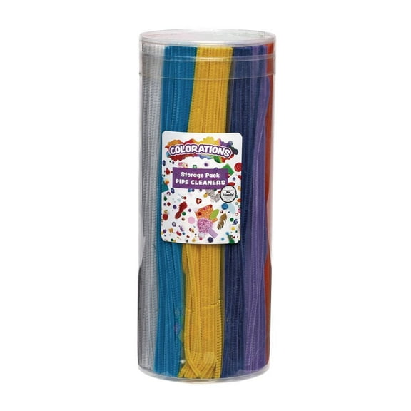 Colorations Storage Pack Pipe Cleaners - 12 Colors